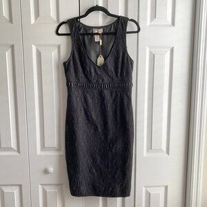 NWT Max Studio Specialty Products Black Sleeveless Midi Dress